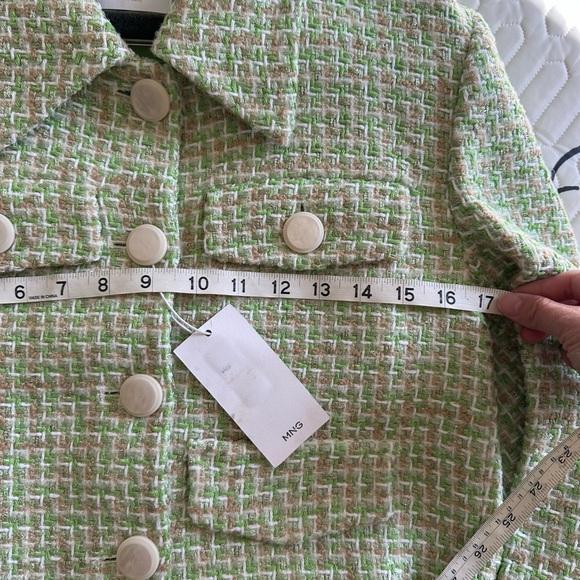 Tweed jacket with pockets. New. Retail $160 - Picture 4 of 8